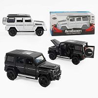 Джип 30081 "Авто Експерт" 2 види, металопластик, 1:32, звук, світло, інерція, відкриваються двері, в коробці