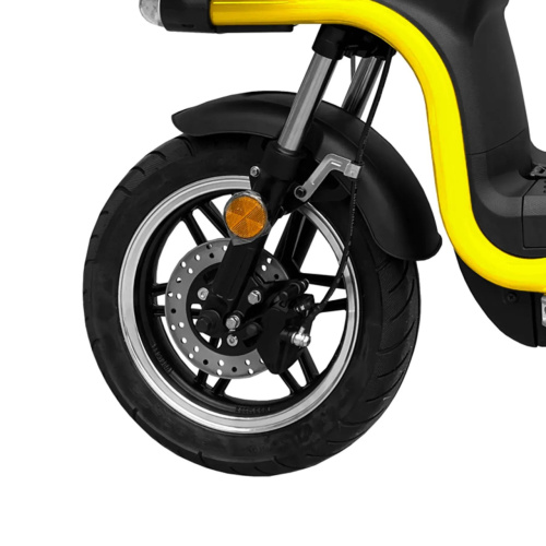 Електроскутер (Tailg) TLG U2s Yellow (колеса: Ø12", акб: 60V/45Ah/Li-ion/з'ємна, мотор: 1500W, пробіг на одному заряді до 100 км, до 60 км/год, жов.) фото 3