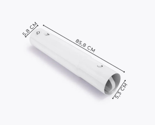 Балка Intex 12164 (горизонтальна, тип: «D», ↔858 мм, Ø53/58 мм, до каркасних прямокутних басейнів серії Rectangular Prism Frame ▭400*200*100/122 см) фото 2