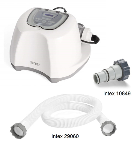 Хлоргенератор Intex 26688 (хлор 7 г/год, для басейнів об'ємом до 26500 л., працює від фільтра-насоса 2650-12112 л/год., таймер, підключення Ø38 мм) фото 3