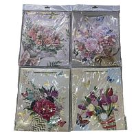 Пакет подарунковий паперовий M "Flower dance" 26*32*10см Stenson R95501-M