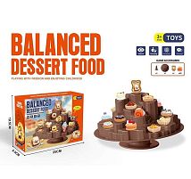 Гра-балансир 111 “Солодощі”, 20 фігурок, платформа, в коробці