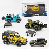 Джип LF-05124 "Авто Експерт", 4 кольори, металопластик, 1:32, звук, світло, інерція, рухомі елементи, в коробці, ВИДАЄТЬСЯ ТІЛЬКИ МІКС ВИДІВ