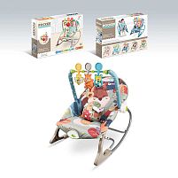 Шезлонг 68156-1 мелодії, 3 підвіски, заспокійлива вібрація, в коробці