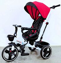 Велосипед 6390 – 22-918 BestTrike "Oscar" ПОВОРОТНЕ СИДІННЯ, КЕРМО СКЛАДАЄТЬСЯ, КОЛЕСА З ПРОГУМОВАНИМ PU, КОШИК, ТЕЛЕСКОПІЧНА РУЧКА
