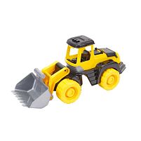 Трактор 6887 "Technok Toys", інерція, рухливе навісне обладнання, регулювання коліс, в сітці