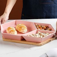 Менажниці на підставці "Sweet" 4пр/наб 38*21.5см Stenson (YG01130)