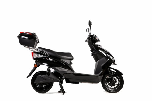 Електроскутер Aima Big Bull Black (колеса: Ø10", акб: 72V/32Ah/Lead-Acid, мотор: 1200W, пробіг на одному заряді до 65 км, до 50 км/год, чорний) фото 7