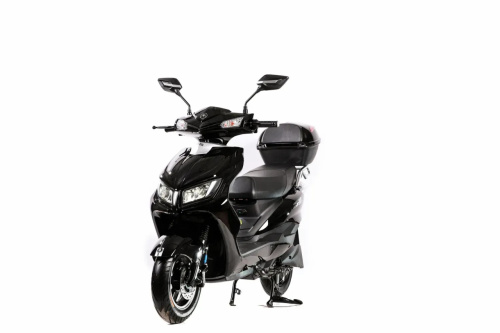 Електроскутер Aima Big Bull Black (колеса: Ø10", акб: 72V/32Ah/Lead-Acid, мотор: 1200W, пробіг на одному заряді до 65 км, до 50 км/год, чорний) фото 3