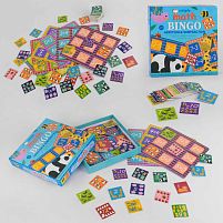 Дерев'яна гра "Бінго" логічна M 43744 в коробці