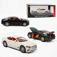 Машинка RS-93415 "Авто Експерт", 3 кольори, металопластик, 1:24, звук, світло, інерція, відчиняються двері, багажник та капот, в коробці, ВИДАЄТЬ