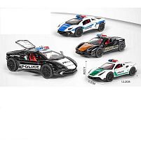 Машинка MG 48022 "Авто Експерт", 4 види, металопластик, підсвічування, звук, масштаб 1:36, інерція, відчиняються двері, в коробці, ВИДАЄТЬСЯ Т