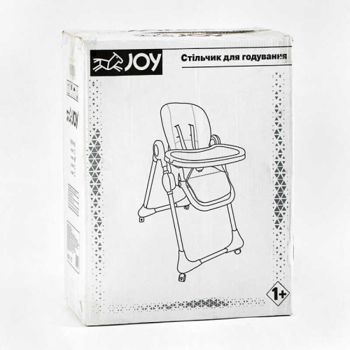 Стільчик для годування Joy K-60290 (55*79*115 см, регульованя: стільниця 3 положення, сидіння 3 положення, висота 7 положень, підніс, кошик, 4 колеса) фото 8