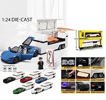 Машинка M 92321-6 металопластик, інерція, підсвічування, звуки, пісня англ, відкриваються дверцята, трейлер, в коробці ВИДАЄТЬСЯ ТІЛЬКИ МІКС ВИДІ