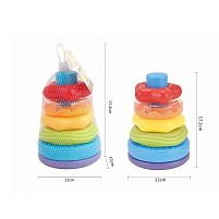 Пірамідка 617-49 брязкальце, висота 17 см, в сітці