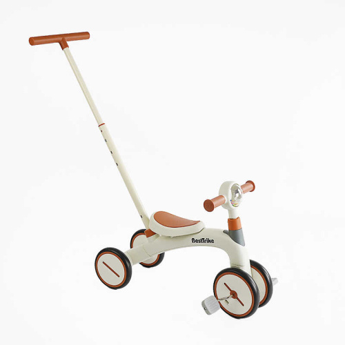 Велосипед-толокар чотириколісний Best Trike BST-307 (колеса: передні Ø8"/задні: Ø6"/гума, рама: нейлон, батьківська ручка, до 25 кг)