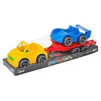 Набір авто "Kid cars Sport" 3 ел. на планшетці (кабріолет+гонка) 39824 "Tigres"