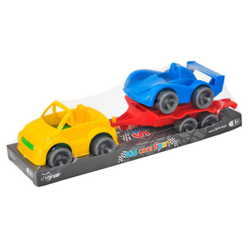 Набір авто "Kid cars Sport" 3 ел. на планшетці (кабріолет+гонка) 39824 "Tigres"