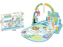 Килимок 518 A30 звук, підсвічування, піаніно, 5 підвісок, ростомір, в коробці