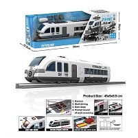 Потяг YW 9097 конструктор, звук, підсвічування, інерція, аксесуари, викрутка з насадками, в коробці