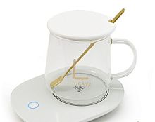 Чашка на USB-підставці з підігрівом (до +55 ° С) "Lucky" 500мл Stenson (R88533)