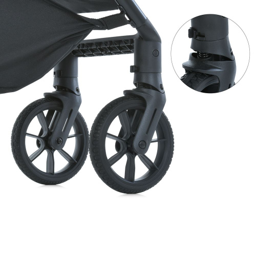 Коляска дитяча прогулянкова El Camino ME 1182 MALTA Black Onyx фото 6
