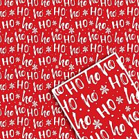 Папір пакувальний крейдований новорічний 70*100см 10л/уп Stenson 504М