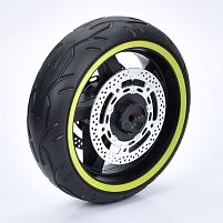 Колесо для дитячого електромотоциклу Bambi Racer M 6012-F-EVA WHEEL (переднє)