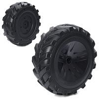 Колесо для дитячого електромобіля Bambi Racer M 4847-EVA WHEEL (заднє, Ø39 см, ↔12 см, EVA, перехідник)