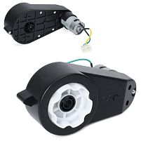 Редуктор колеса в зборі з мотором для дитячого електромобіля Bambi Racer M 6409-GEAR BOX (12V, RPM12000, отвір під вісь: Ø12 мм, ↔19 см)