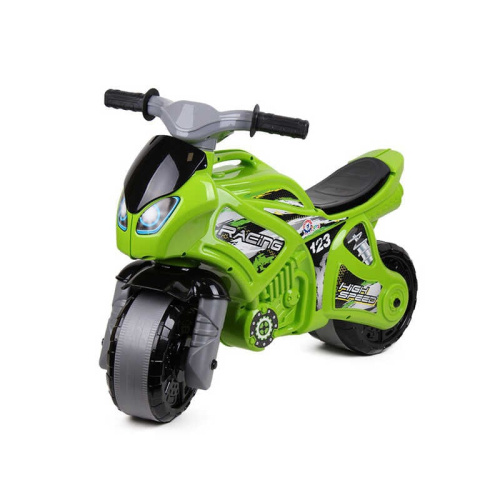 Біговел (велобіг, ранбайк, балансбайк) Technok Toys 5859 «Мотоцикл» (салатовий)