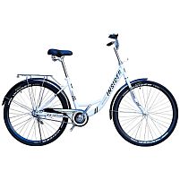 Велосипед міський Corso SD-26614 «Insider» (колеса: Ø26", рама: 16.5"/сталева, 1 швидкість, гальмо: заднє/ножне, багажник)