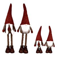 Фігура новорічна "Gnome" 64см (ноги-телескоп) Stenson R34293