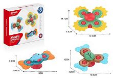 Гра антистрес HE 0107 3 шт, 3 спінери на присосках, у коробці