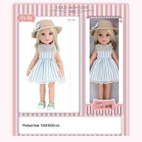 Лялька 91095 C висота: 30 см, прошите волосся, знімний одяг та взуття, рухомі кінцівки, в коробці