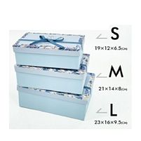 Коробка подарункова "Ornament" 3шт/наб 23*16*10/21*14*8/19*12*7см Stenson R33290B