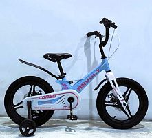 Велосипед дитячий двоколісний Corso RV-16906 «Revolt» (колеса Ø16"/гума, рама: магній, допоміжні колеса, гальмо ручне, від 5 років)