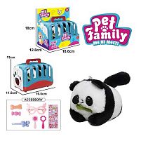 Улюбленець CH 6031 B заводний механізм, пискавка, аксесуари, окуляри, наліпки, переноска, в боксі