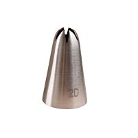 2D Насадки для кондитерського шприца/мішка "Закрита зірка" 3.5*2см Stenson R41483