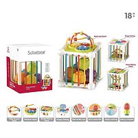 Розвиваюча гра YL 1303 CA ксилофон, сортер, пальчикова гра, в коробці