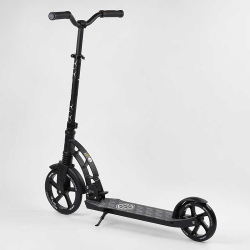 Самокат двоколісний дитячий Best Scooter 47351 (колеса: переднє Ø9"/заднє Ø7.1"/PU, рама: алюміній/складна, до 100 кг) фото 3