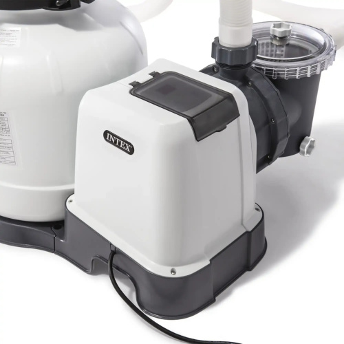 Фільтр-насос пісочний Intex 26648 (10500 л/год., 36 кг., 450W, для басейнів об'ємом 1100-60000 л., таймер, підключення Ø38 мм) фото 8