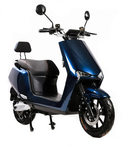 Електроскутер Aima M4 Blue (колеса: Ø12", акб: 72V/30Ah/Li-ion/з'ємна, мотор: 2000W, пробіг на одному заряді до 80 км, до 70 км/год, синій) фото 13