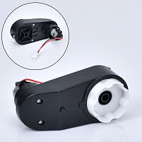 Редуктор колеса в зборі з мотором для дитячого електромобіля Bambi Racer M 5899-GEAR BOX (12V, 16000RPM, вісь: Ø10 мм, ↔17 см)