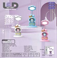 Лампа настільна світлодіодна C 71601 3 кольори, герой, вбудований акумулятор, нічник, стругачка, Type-C, в коробці, ВИДАЄТЬСЯ ТІЛЬКИ МІКС ВИДІВ