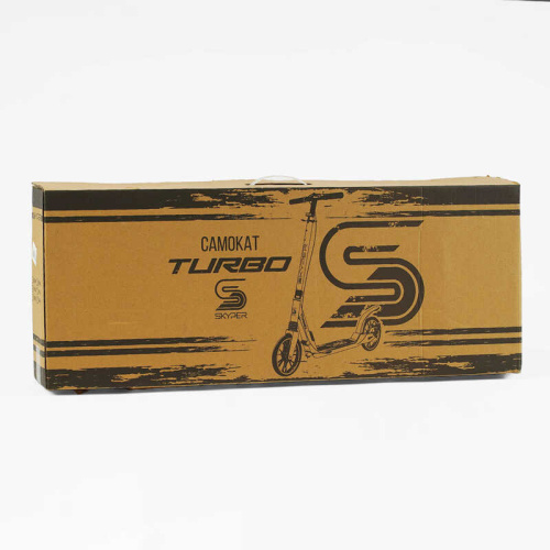 Самокат двоколісний дитячий Skyper TR-15100 «Turbo» (колеса: Ø7.9"/PU, рама: сталь/складна, до 100 кг) фото 2