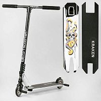 Самокат двоколісний підлітковий Best Scooter KR-82080 «Kraken» (трюковий, колеса: Ø4,33"/PU, рама: алюміній, до 100 кг)