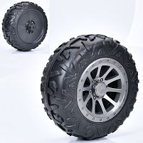 Колесо для дитячого електромобіля Bambi Racer M 6066-EVA WHEEL (заднє, Ø37.5 см, ↔13.5 см, EVA, адаптер під редуктор)