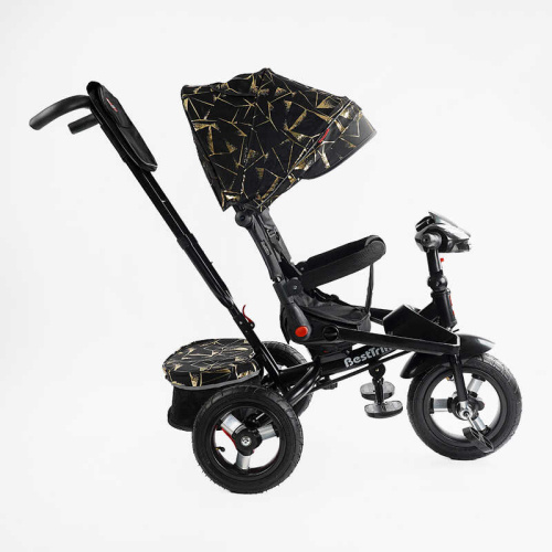 Велосипед дитячий триколісний Best Trike 6088 F – 626-87 (колеса: переднє Ø12"/задні: Ø10"/гума, рама: сталь, батьк. ручка, нахил спинки, до 25 кг) фото 5