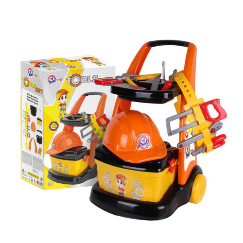 Набір інструментів 6511 "Technok Toys" 11 предметів, валіза, каска, в коробці